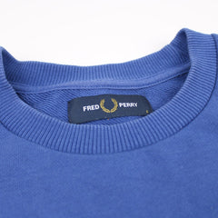 Fred Perry Stitching Sweater - Farbe: Navy - Größe: M - VintageR2