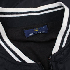 Fred Perry Vintage Bomberjacke - Farbe: Black - Größe: L - VintageR2