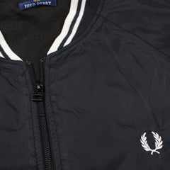 Fred Perry Vintage Bomberjacke - Farbe: Black - Größe: L - VintageR2