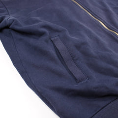 Fred Perry Vintage Kapuzenjacke Hoodie - Farbe: Navy - Größe: M - VintageR2