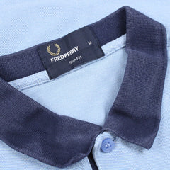 Fred Perry Vintage Polo Shirt - Farbe: LightSkyBlue - Größe: M - VintageR2