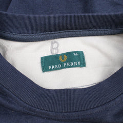 Fred Perry Vintage Sweatshirt - Farbe: Navy - Größe: XL - VintageR2