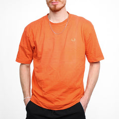 Fred Perry Vintage T-Shirt - Farbe: Orange - Größe: M - VintageR2
