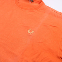 Fred Perry Vintage T-Shirt - Farbe: Orange - Größe: M - VintageR2