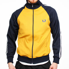 Fred Perry Vintage Trainingsjacke - Farbe: Orange - Größe: S - VintageR2