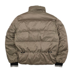 Fred Perry Vintage Winterjacke in Oliv Schwarz Größe M