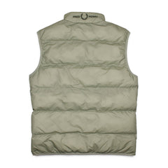 Fred Perry Weste in Oliv Größe M