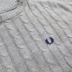 Fred Perry Zopfmuster Pullover