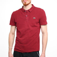Lacoste Polo Shirt - Farbe: Red - Größe: M - VintageR2