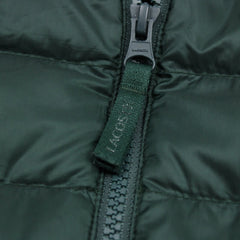 Lacoste Steppjacke Puffer Jacket Dünn - Farbe: Green - Größe: S - VintageR2
