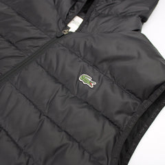 Lacoste Steppweste mit Kapuze - Farbe: Black - Größe: L - VintageR2