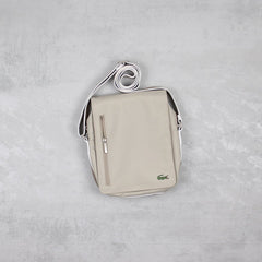 Lacoste Vintage Crossbody Umhängetasche - Farbe: Beige - Größe: One Size - VintageR2