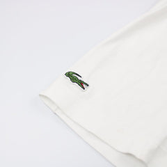 Lacoste Vintage Jean Michel Tixier T - Shirt - Farbe: White - Größe: M - VintageR2