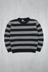Lacoste Vintage Knit Strickpullover - Farbe: Black - Größe: M - VintageR2