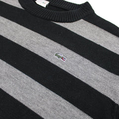 Lacoste Vintage Knit Strickpullover - Farbe: Black - Größe: M - VintageR2