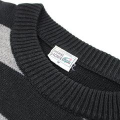 Lacoste Vintage Knit Strickpullover - Farbe: Black - Größe: M - VintageR2