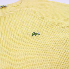Lacoste Vintage Knit Strickpullover - Farbe: Gold - Größe: L - VintageR2