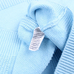 Lacoste Vintage Knit Sweater - Farbe: LightSkyBlue - Größe: L - VintageR2