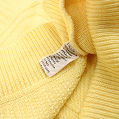 Lacoste Vintage Knit Sweater Muster - Farbe: Gold - Größe: M - VintageR2