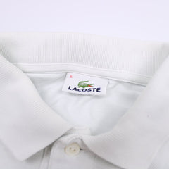 Lacoste Vintage Polo Longsleeve - Farbe: White - Größe: M - VintageR2