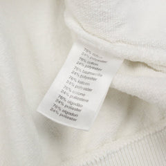 Lacoste Vintage Pullunder in Weiß Blau Größe L