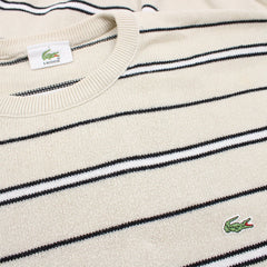 Lacoste Vintage Strickpullover - Farbe: Beige - Größe: XL - VintageR2