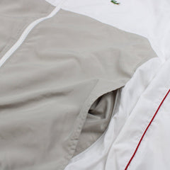 Lacoste Vintage Trackjacket - Farbe: White - Größe: M - VintageR2