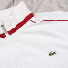 Lacoste Vintage Trackjacket - Farbe: White - Größe: M - VintageR2
