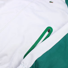 Lacoste Vintage Trainingsjacke - Farbe: White - Größe: L - VintageR2