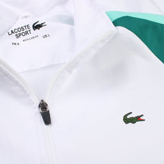 Lacoste Vintage Trainingsjacke - Farbe: White - Größe: L - VintageR2