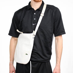 Lacoste Vintage Umhängetasche - Farbe: Beige - Größe: One Size - VintageR2