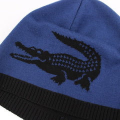 Lacoste Vintage Wendbare Mütze - Farbe: Black - Größe: One Size - VintageR2