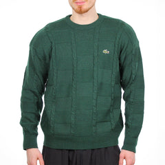 Lacoste Vintage Zopfmuster Pullover