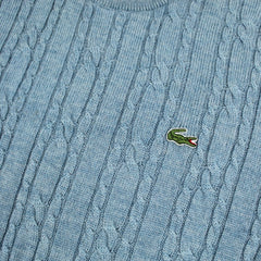 Lacoste Vintage Zopfmuster Sweatshirt