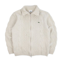 Lacoste Zopfmuster Strickjacke