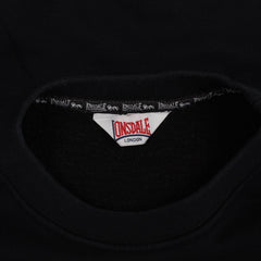 Lonsdale Vintage Pullover in Schwarz Größe L