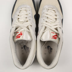 Nike Air Max 1 OG Dark Sail Obsidian in Weiß Marineblau Rot Größe 45