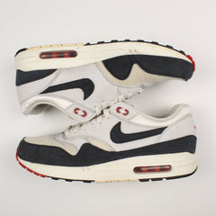Nike Air Max 1 OG Dark Sail Obsidian in Weiß Marineblau Rot Größe 45