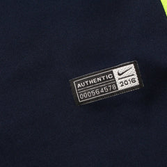 Nike Brasilien Trainingsjacke in Marineblau Grün Größe S