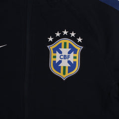 Nike Brasilien Vintage Trackjacket in Marineblau Größe XS