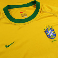 Nike Brasilien Vintage Trikot - Farbe: Gold - Größe: XXL - VintageR2