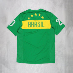 Nike Brasilien Vintage Trikot - Farbe: Green - Größe: L - VintageR2