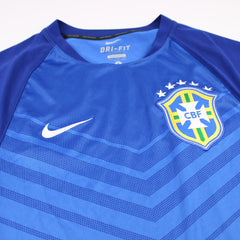 Nike Brasilien Vintage Trikot - Farbe: RoyalBlue - Größe: S - VintageR2