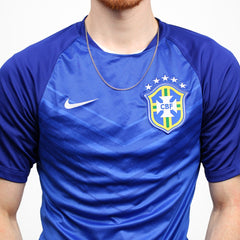 Nike Brasilien Vintage Trikot - Farbe: RoyalBlue - Größe: S - VintageR2