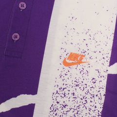 Nike Challenge Court Agassi Polo in Lila Weiß Schwarz Größe XL