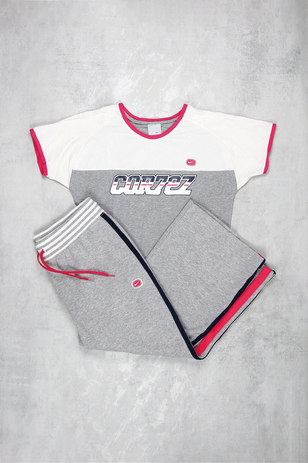Nike Cor72z Sportset - Farbe: Grey - Größe: M - VintageR2