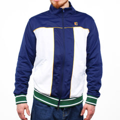 Nike Court Tennis Trackjacket Gestreift - Farbe: Navy - Größe: L - VintageR2