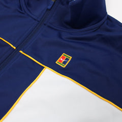 Nike Court Tennis Trackjacket Gestreift - Farbe: Navy - Größe: L - VintageR2