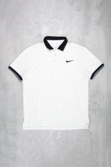Nike Golf Polo Shirt - Farbe: White - Größe: M - VintageR2