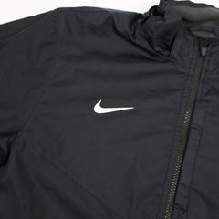 Nike leichte Sommerjacke Solo Swoosh - Farbe: Black - Größe: M - VintageR2